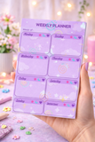 Pastel Weekly Planner Notepad A5