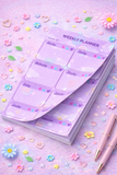 Pastel Weekly Planner Notepad A5