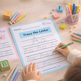 Alphabet Tracing Worksheets for Kids (Printable & Digital Download)