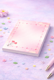 Pastel-themed A5 notepad