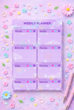 Lavender Dreams Stationery Bundle – Premium Pastel Planner Collection