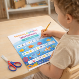 Missing Alphabet Worksheets Printable PDF – A to Z Practice for Preschool & Kindergarten (10 Themed Pages)