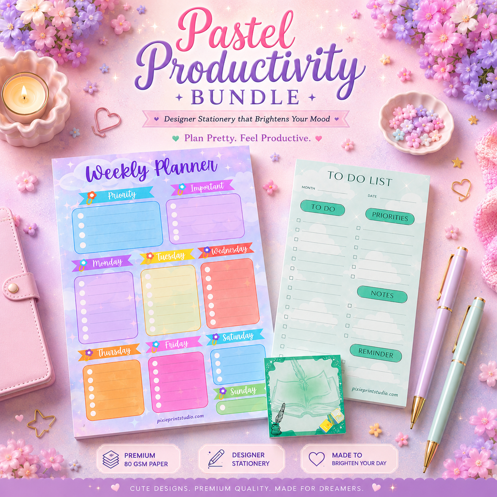 Pastel Productivity Bundle