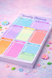 Weekly Planner Notepad – A4 | 50 Pages | 80 GSM Premium Paper