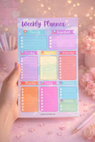 Weekly Planner Notepad – A4 | 50 Pages | 80 GSM Premium Paper