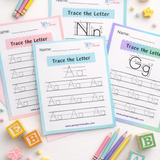 Alphabet Tracing Worksheets for Kids (Printable & Digital Download)